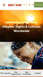 Mobile Screenshot of culturalsurvival.org